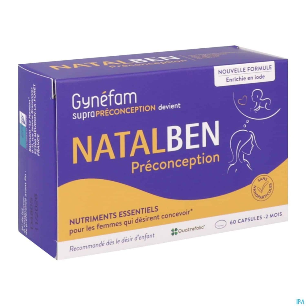 NATALBEN SUPRO PRECONCEPTION B/60