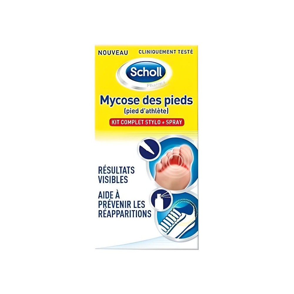 Scholl Mycose des Pieds Gel 4-en-1 20 ml