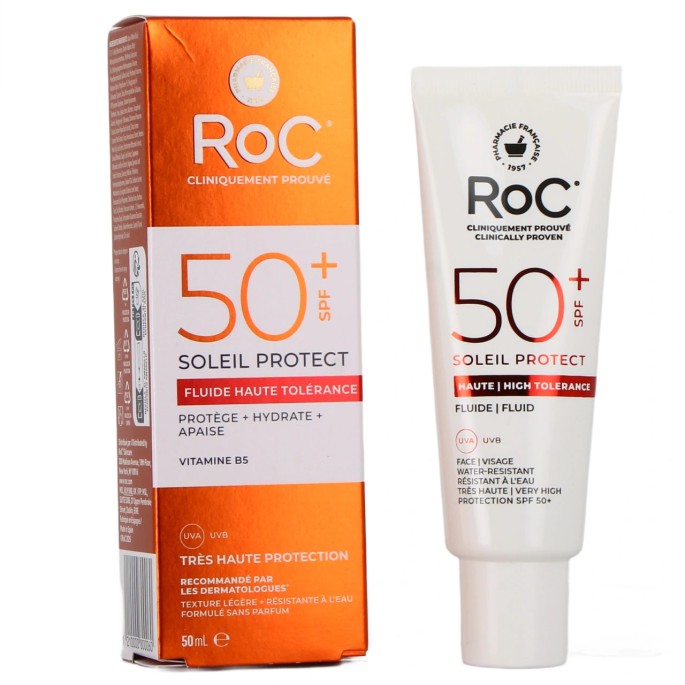 ROC SOL PROTECT SPF50 FLUIDE HAUT TOL T/50ML