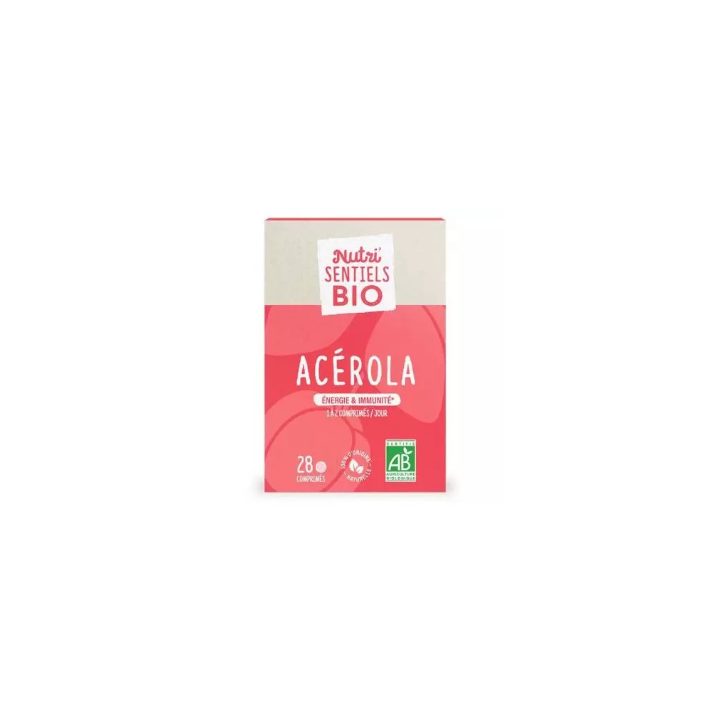 Nutri Sentiels Acérola Bio 20 Comprimés