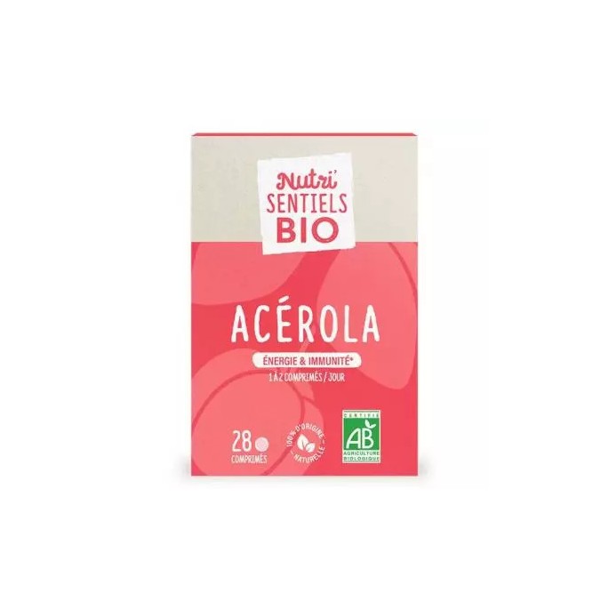 Nutri Sentiels Acérola Bio 20 Comprimés