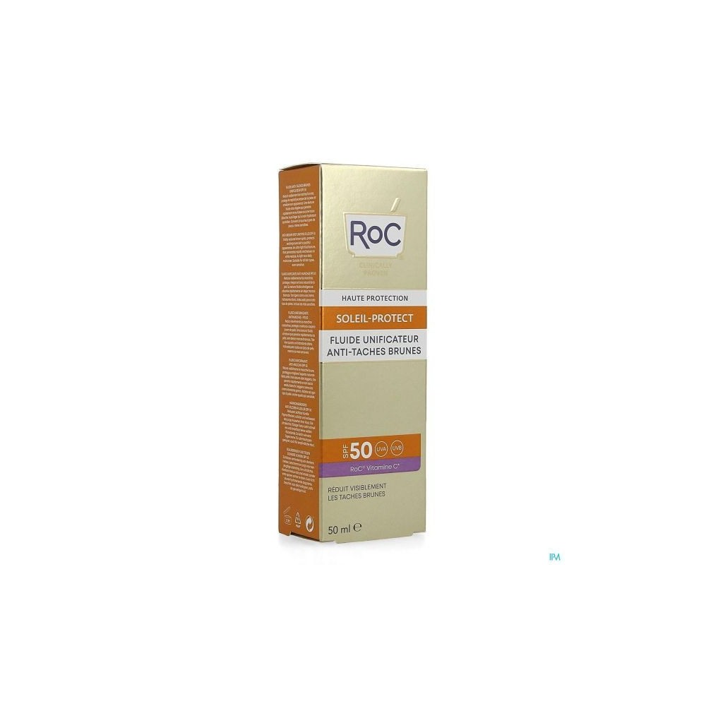 RoC Sol protect SPF50 Fluide anti-tache