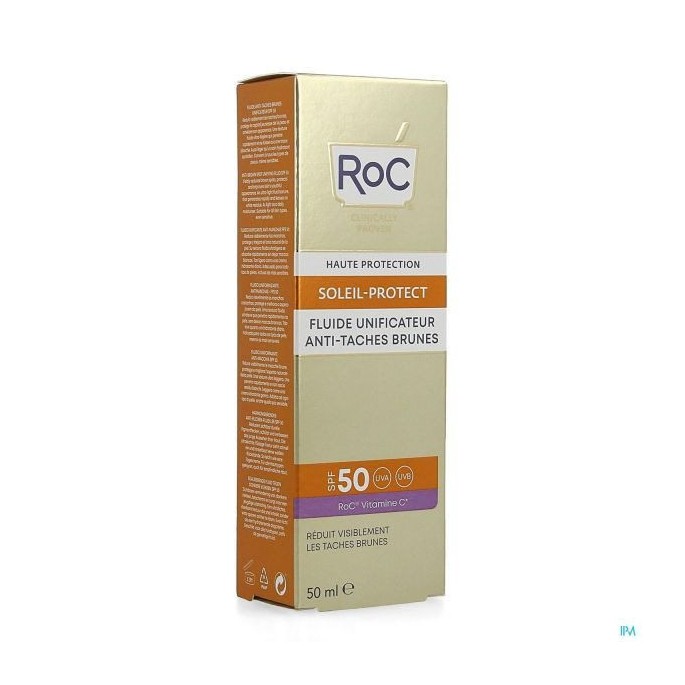 RoC Sol protect SPF50 Fluide anti-tache