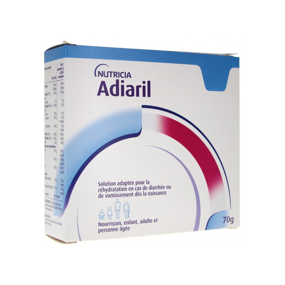 Adiaril sachets 10 sachets de 7 g