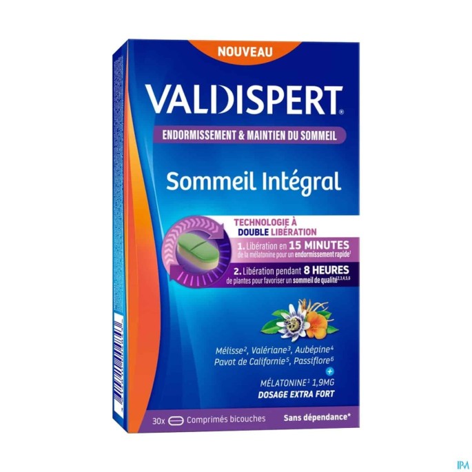 Valdispert Sommeil Intégral - 30 unités