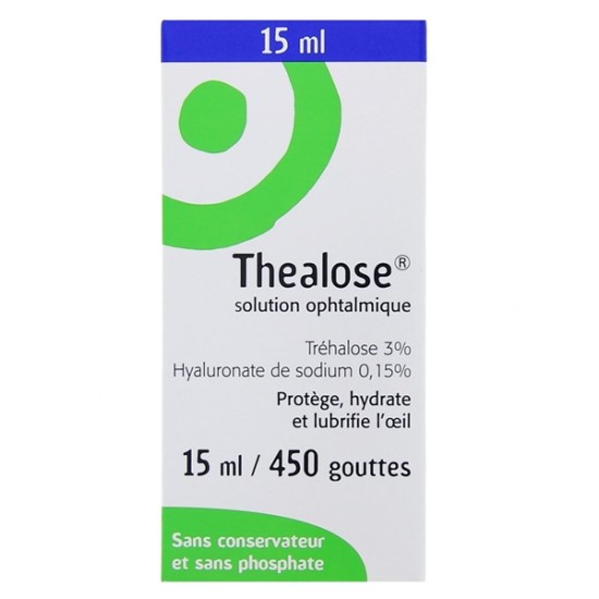 Thealoz solution ophtalmique 15 ml
