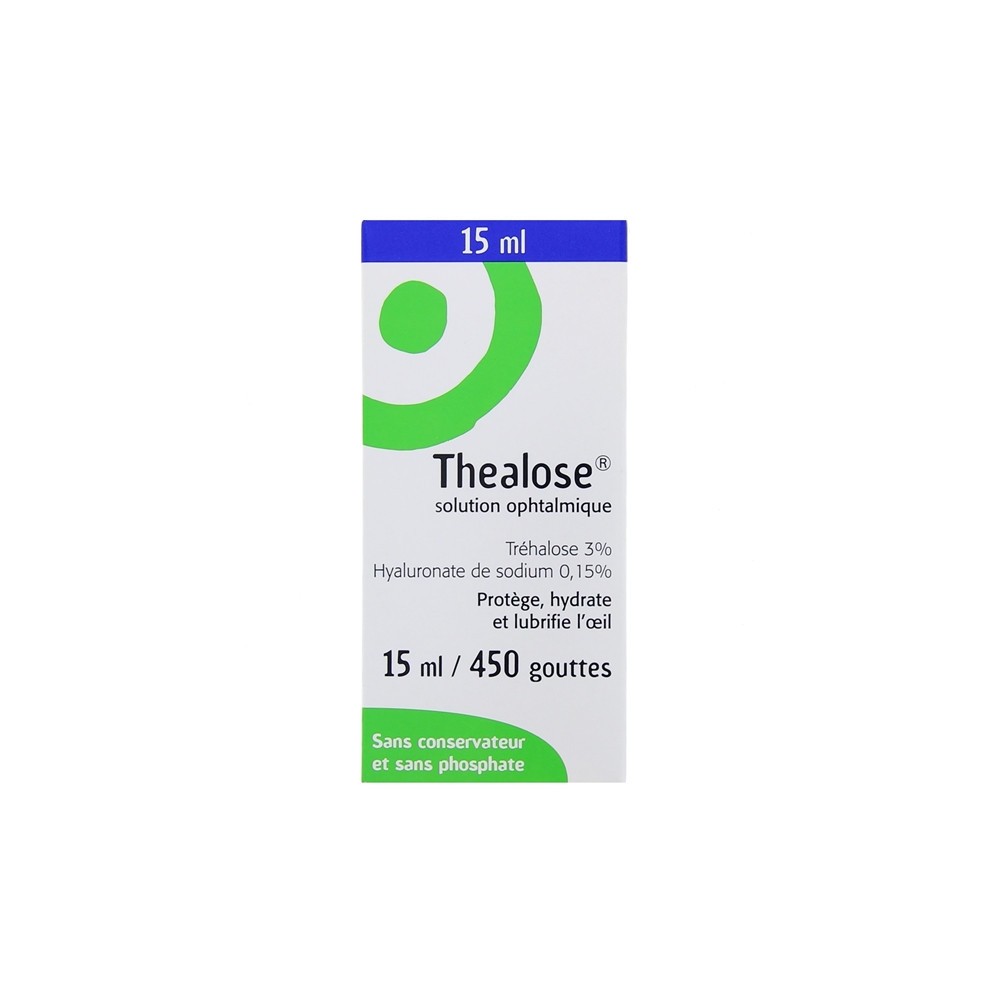 Thealoz solution ophtalmique 15 ml