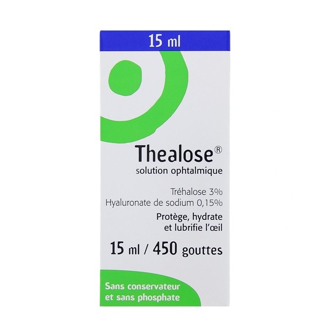 Thealoz solution ophtalmique 15 ml