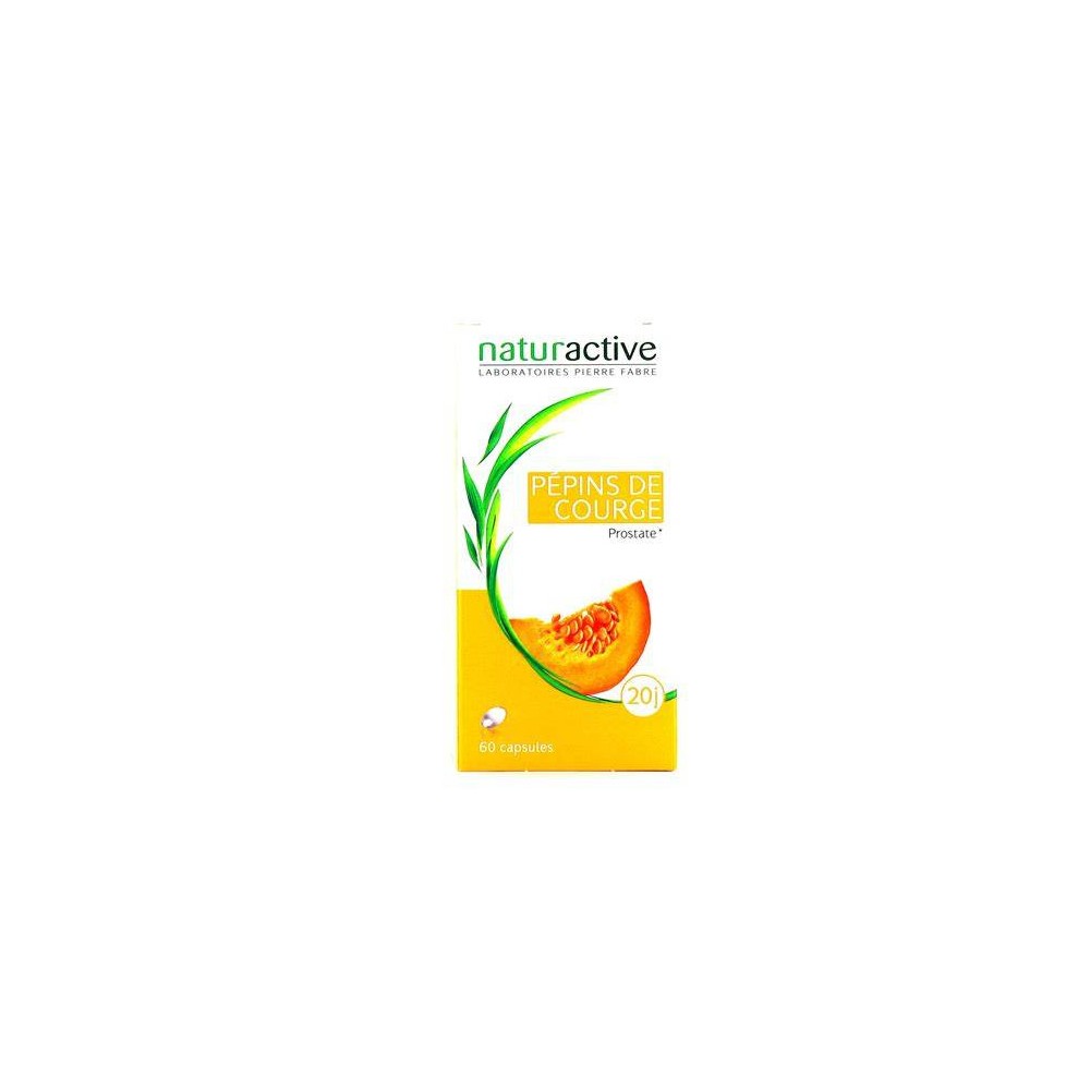 Naturactive Phyto Hlé Pépins de Courge 60 unités