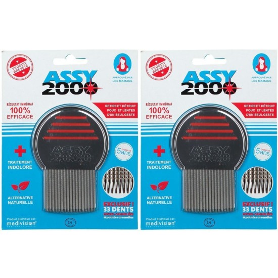 Assy Peigne Acier Poux