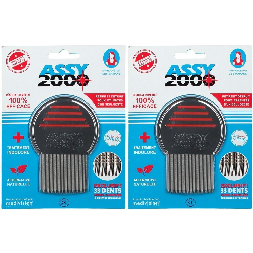 Assy Peigne Acier Poux