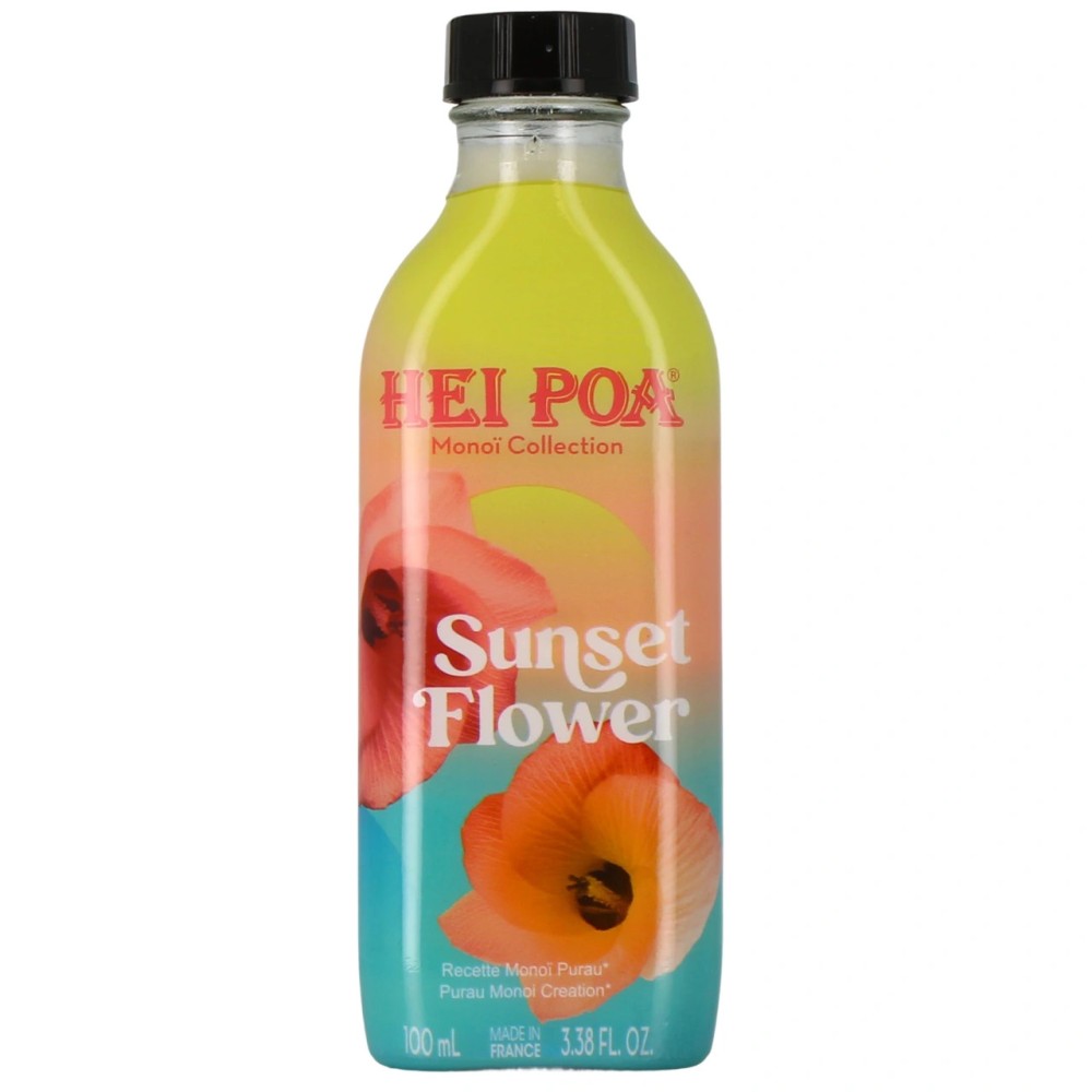 HEI POA HUILE PURE MONOI SUNSET FLOWER FL/ 100ML
