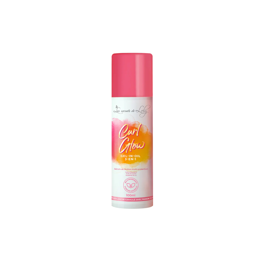 Les Secrets de Loly Kurl Glow Gel 3en1 Flacon de 100 ml