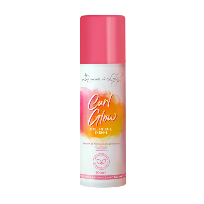 Les Secrets de Loly Kurl Glow Gel 3en1 Flacon de 100 ml