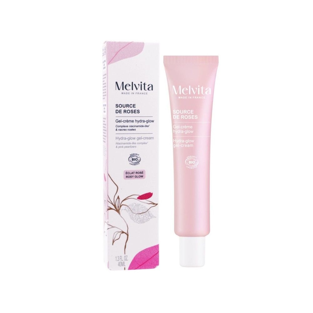 MELVITA SOURCE DE ROSE GEL CREME DESALT. 40ML