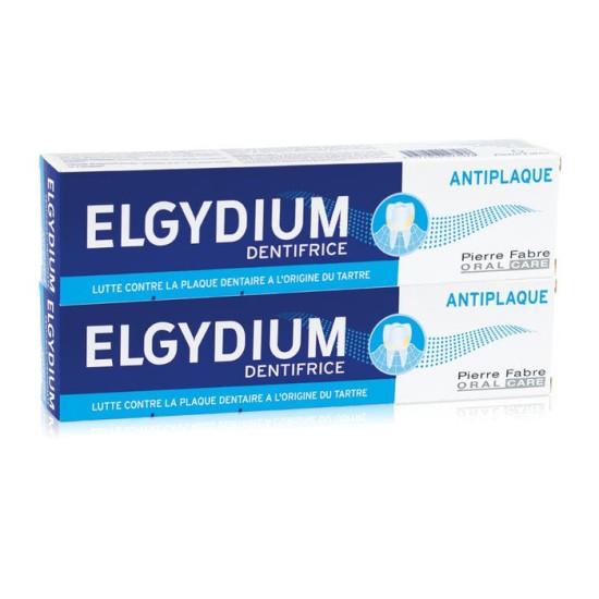 ELGYD DENTIF ANTIPLAQUE 75MLX2