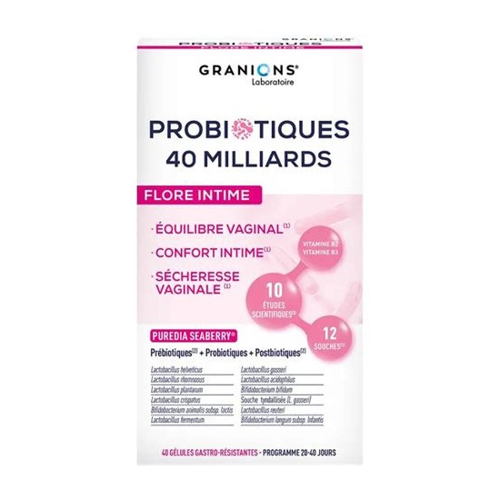 GRANIONS PROBIO FLORE INTIME GEL B/ 40
