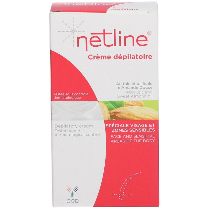 Netline Crème Dépilatoire Zones Sensibles 75 ml