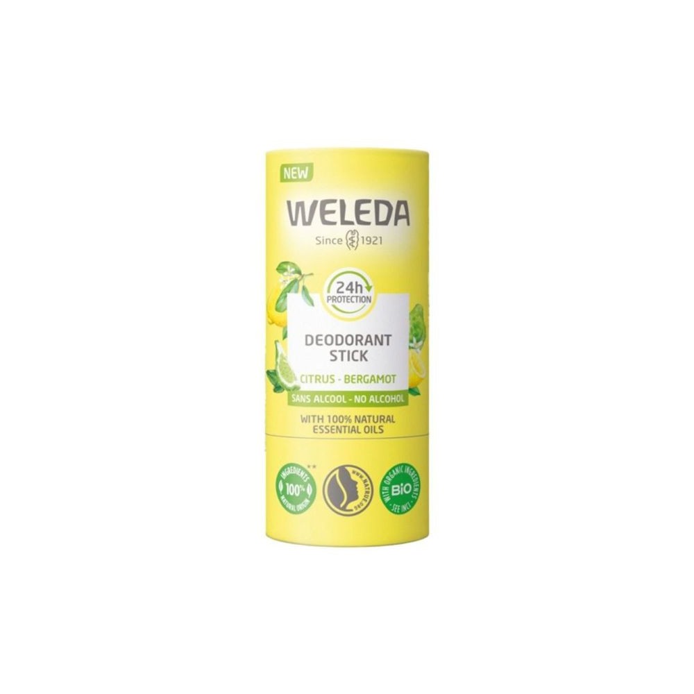 WELEDA DEO STICK CITRUS BERGAM 50G NEW