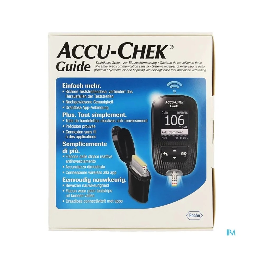 ACCU-CHEK GUIDE LECT GLYC MG/DL