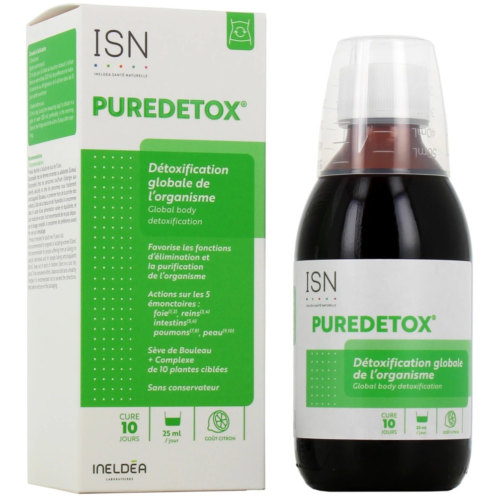 Ineldea Puredetox Détoxification Globale 250 ml