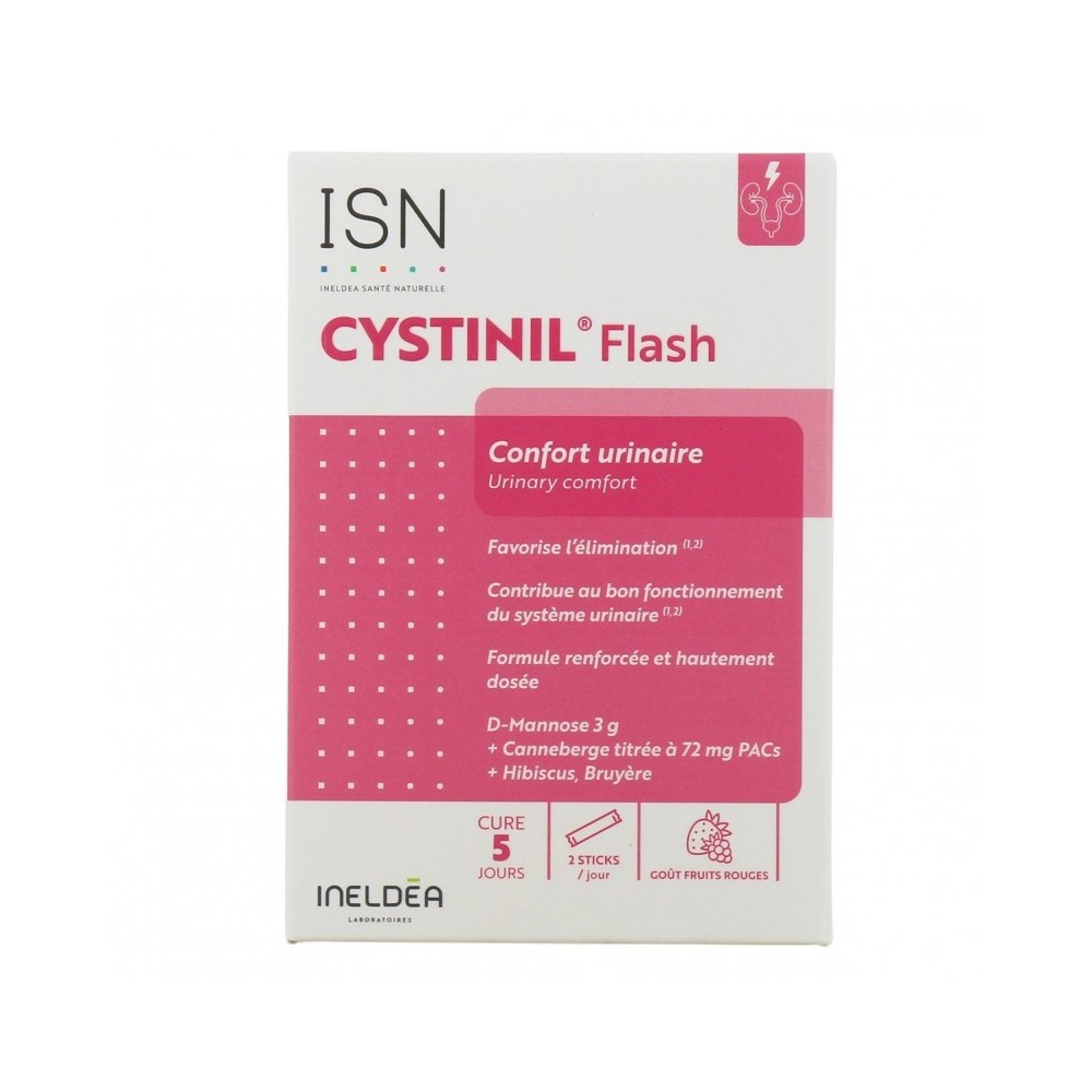 INELDEA CYSTINIL FLASH STICK B/10