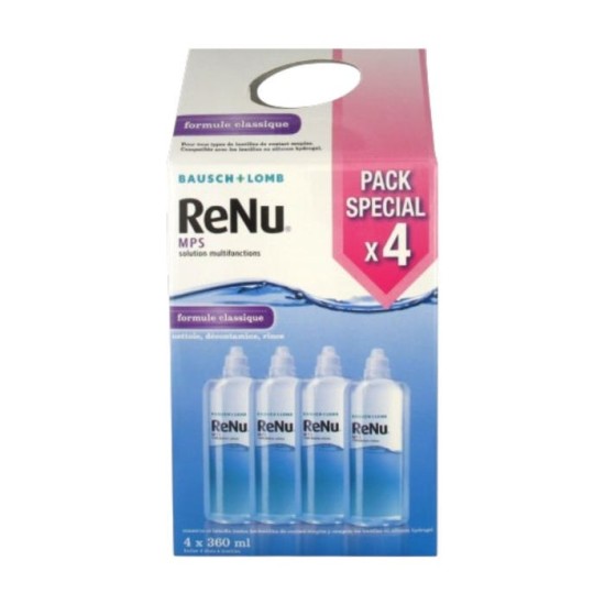 RENU MPS SOLUTION NETT PROMO PACK 4 UNITES