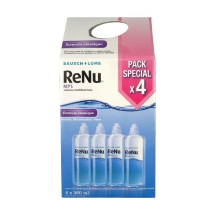 RENU MPS SOLUTION NETT PROMO PACK 4 UNITES