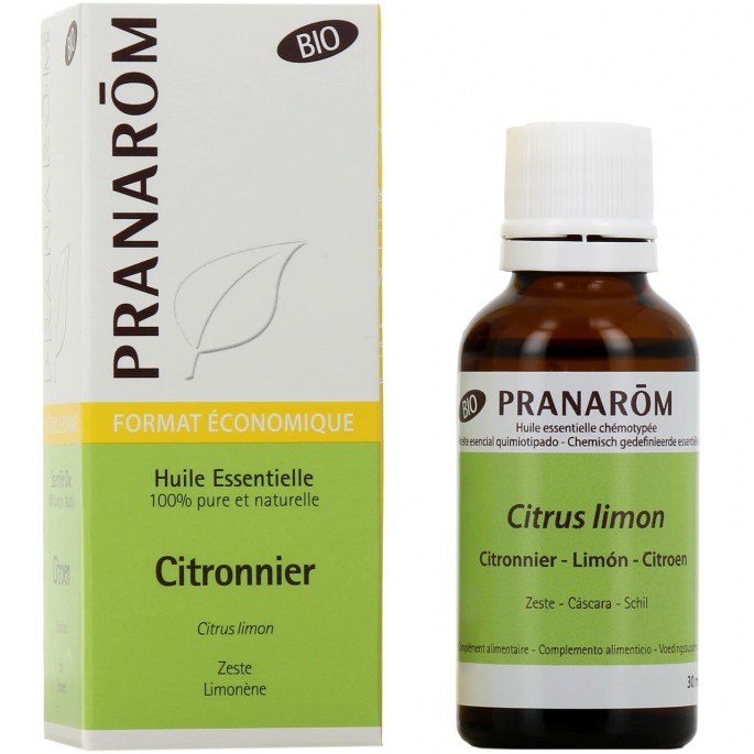 Pranarôm Huile Essentielle Citronnier 30 ml