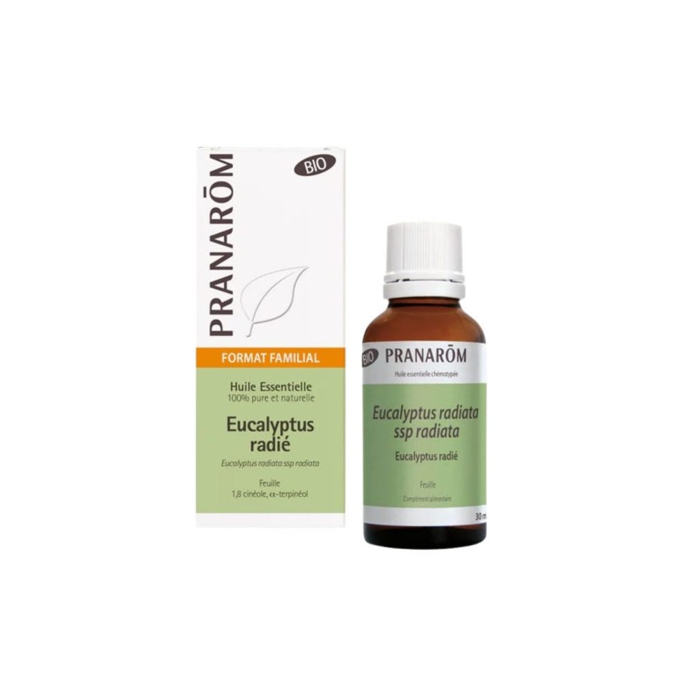 Pranarôm Huile Essentielle Eucalyptus Radié 30 ml