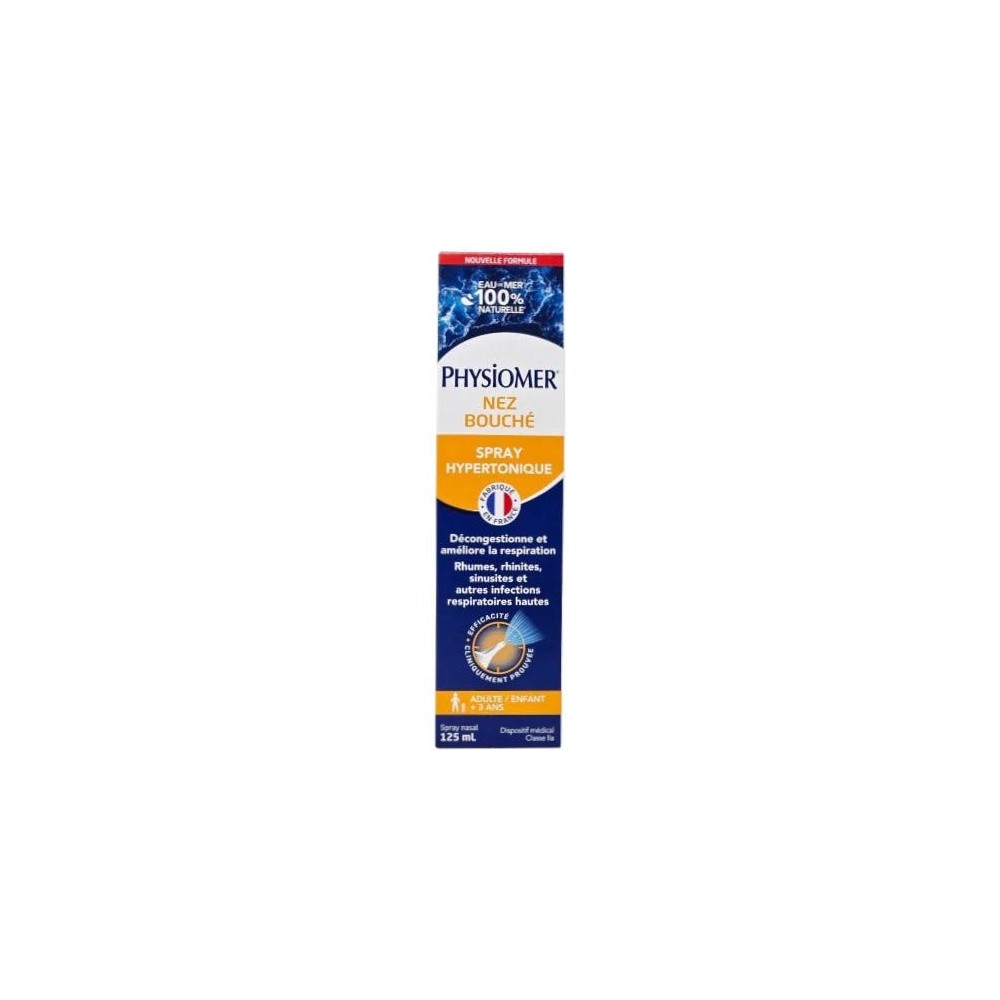 PHYSIOMER HYPERTONIQ 125ML SPRAY ORANGE
