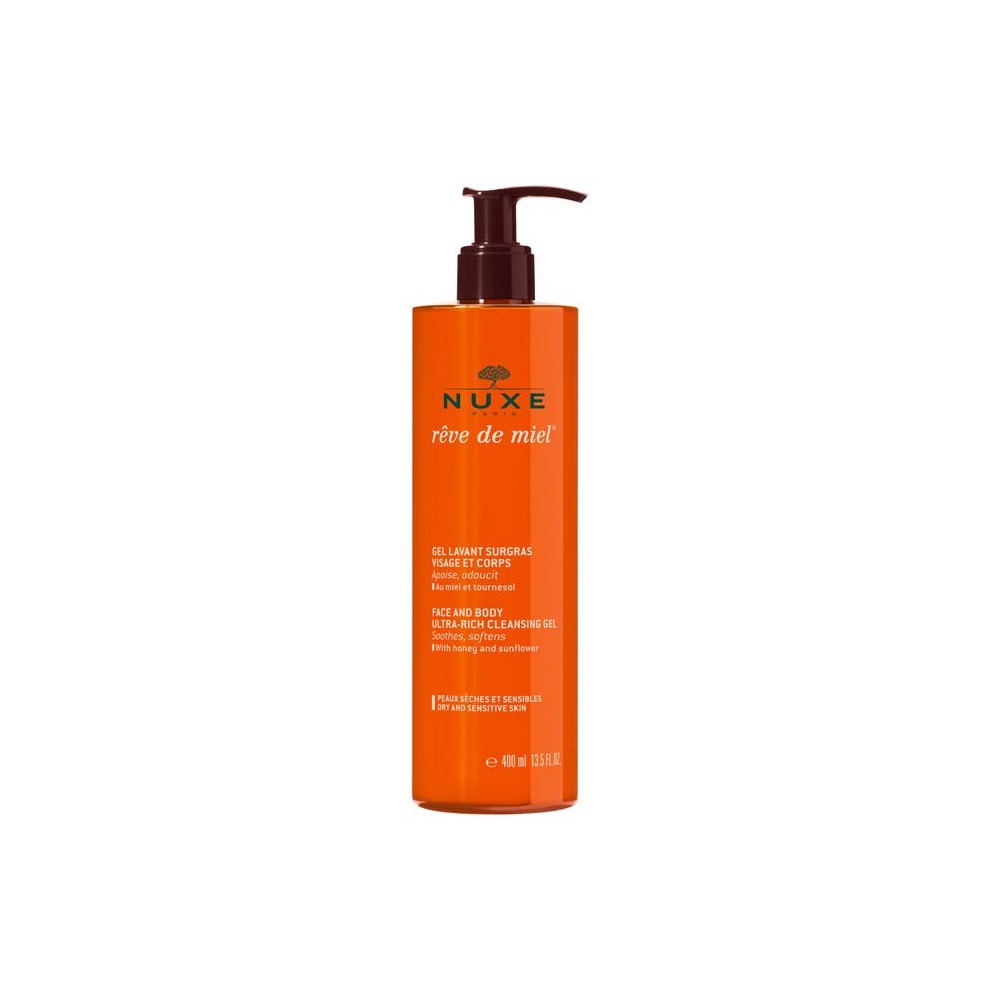 Nuxe Rêve de Miel Gel Lavant Surgras 400 ml