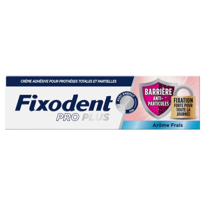 FIXODENT PRO PLUS ANTI-PARTICULES FRAIS 40G