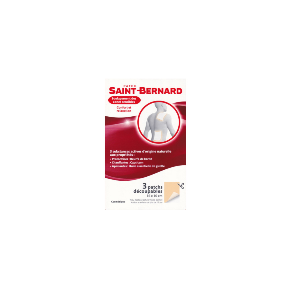 SAINT BERNARD PATCH B/ 3