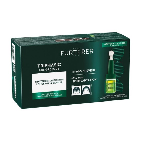FURT TRIPHASIC PROGRESSIVE 8 FLACONS 5ML
