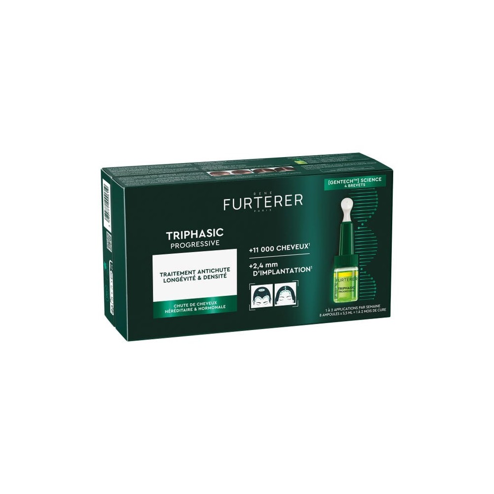FURT TRIPHASIC PROGRESSIVE 8 FLACONS 5ML