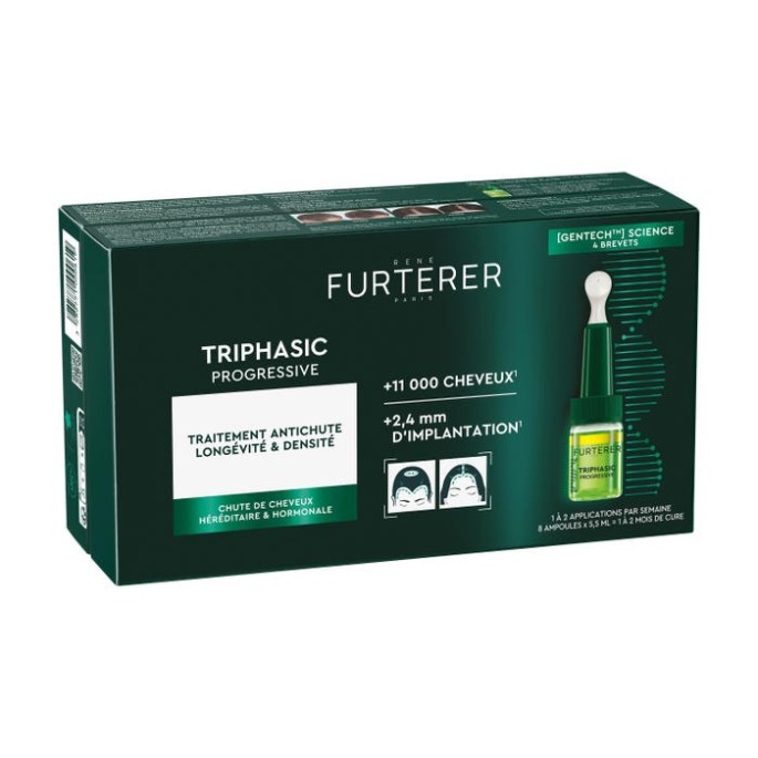 FURT TRIPHASIC PROGRESSIVE 8 FLACONS 5ML