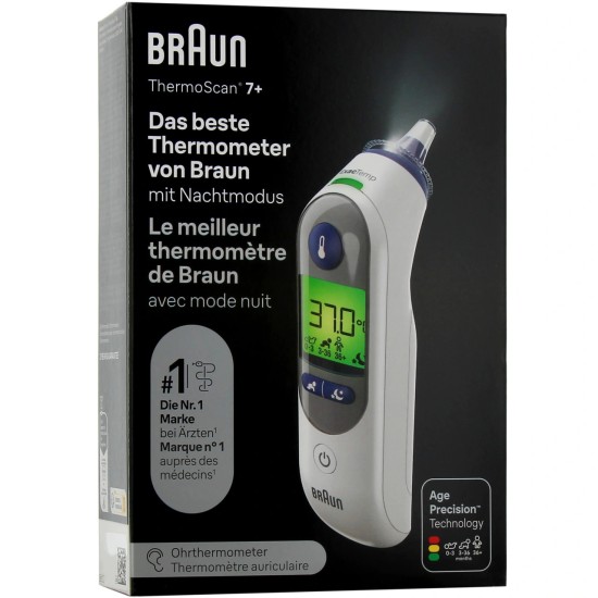 THERMOSCAN AURICULAIRE IRT 6525 BRAUN 7+