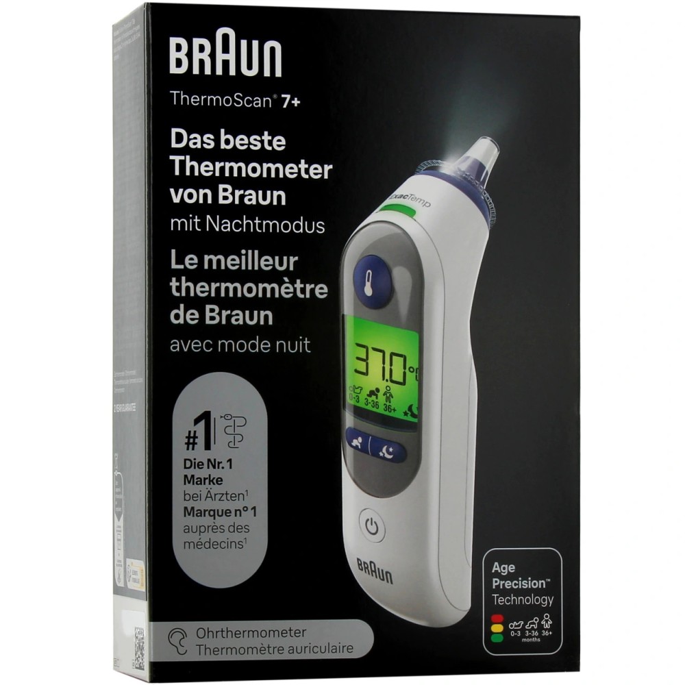 THERMOSCAN AURICULAIRE IRT 6525 BRAUN 7+
