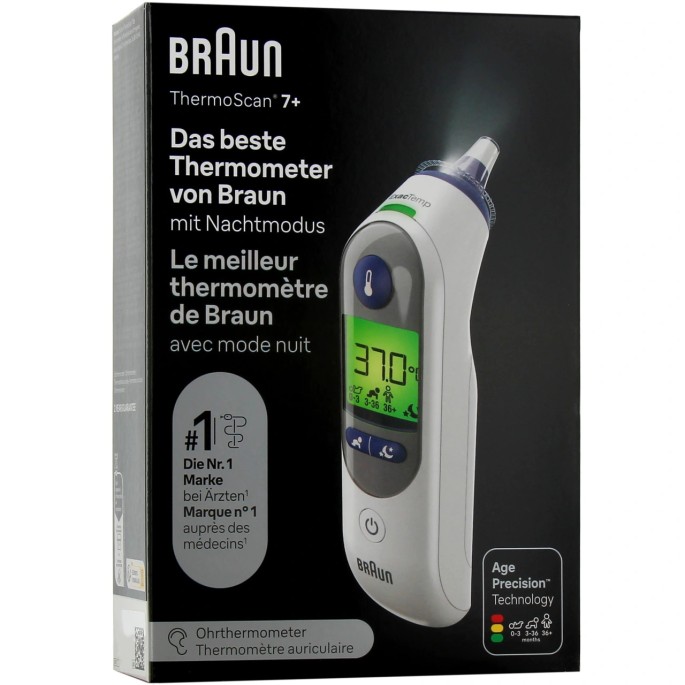 THERMOSCAN AURICULAIRE IRT 6525 BRAUN 7+