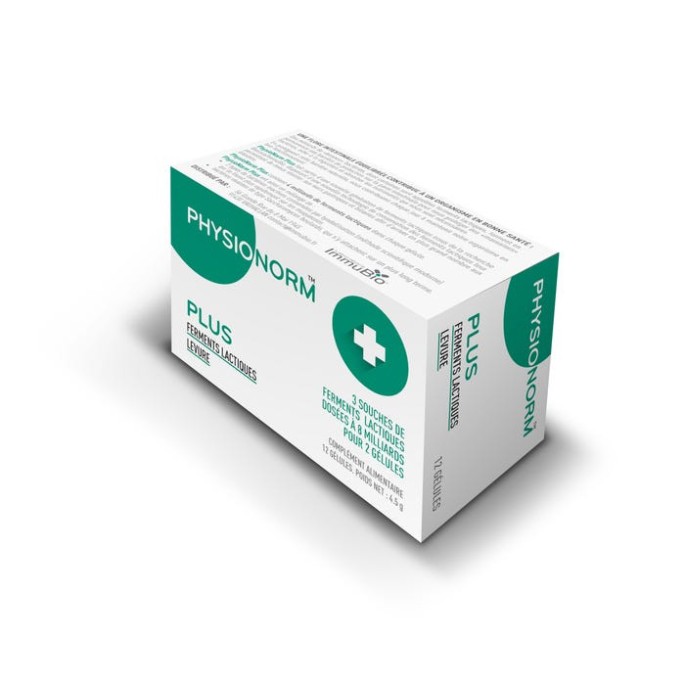 Immubio Physionorm Plus 12 Gélules