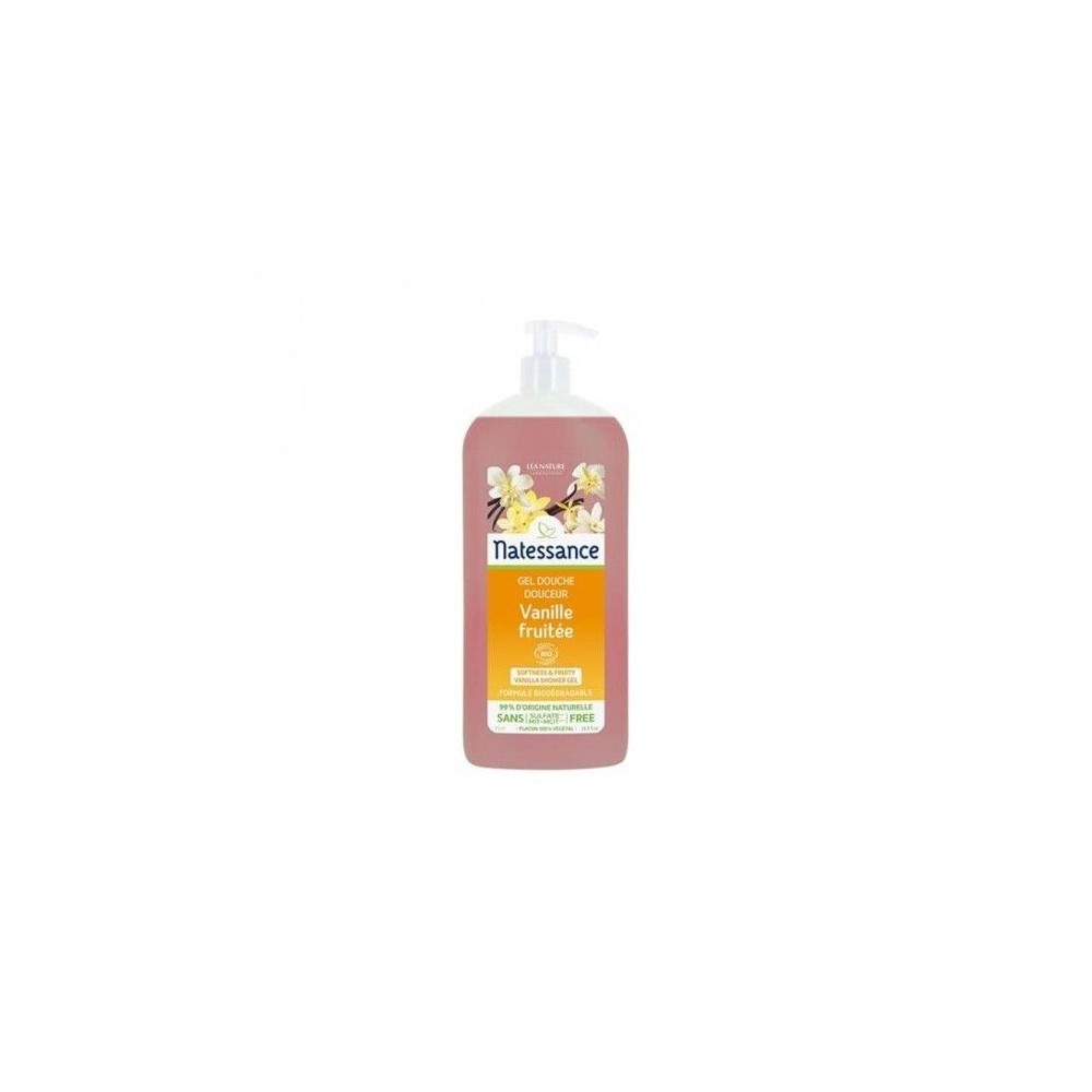 NATESSANCE GEL DOUCHE VANILLE FRUITEE FLPPE/1L