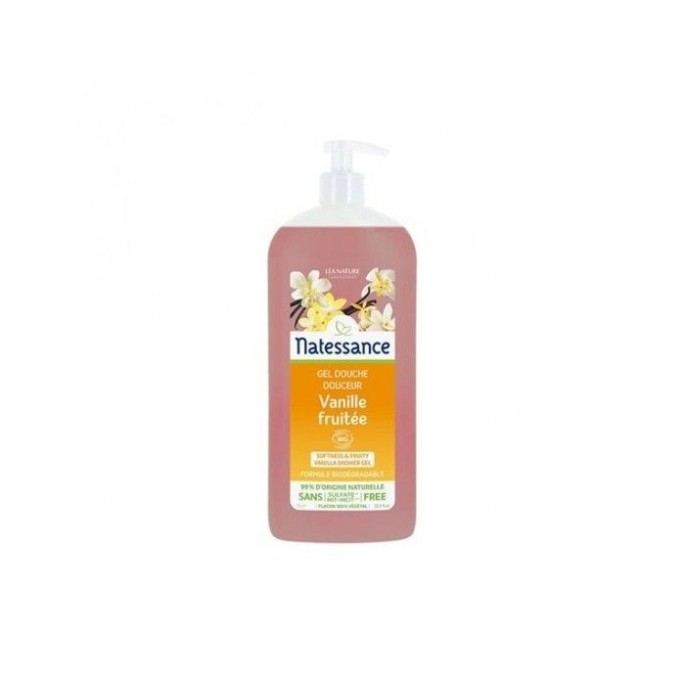 NATESSANCE GEL DOUCHE VANILLE FRUITEE FLPPE/1L