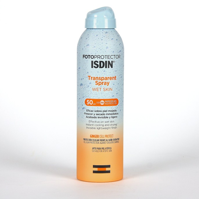 Isdin Transparent Wet Skin Spray SPF50 250 ml