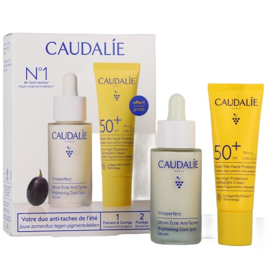 CAUDALIE VINOPERFECT SERUM COFFRET 30ML +SOL OF