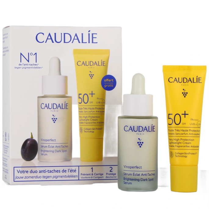 CAUDALIE VINOPERFECT SERUM COFFRET 30ML +SOL OF