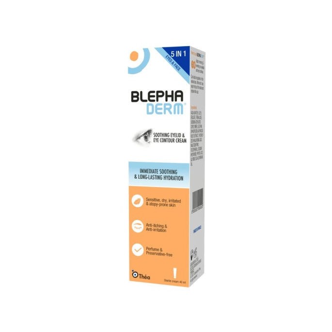 Laboratoires Théa Blephaderm Crème de Soin des Paupières 40 ml