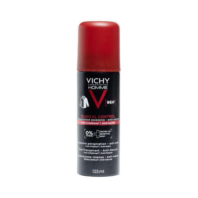 Vichy Déodorant Anti-transpirant H 96h Aérosol 125 ml
