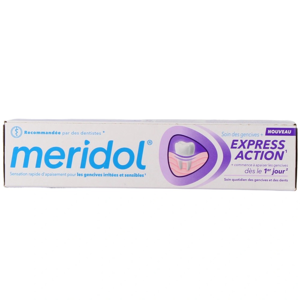 Meridol Dentifrice Gencives Express Action Tube 75 ml