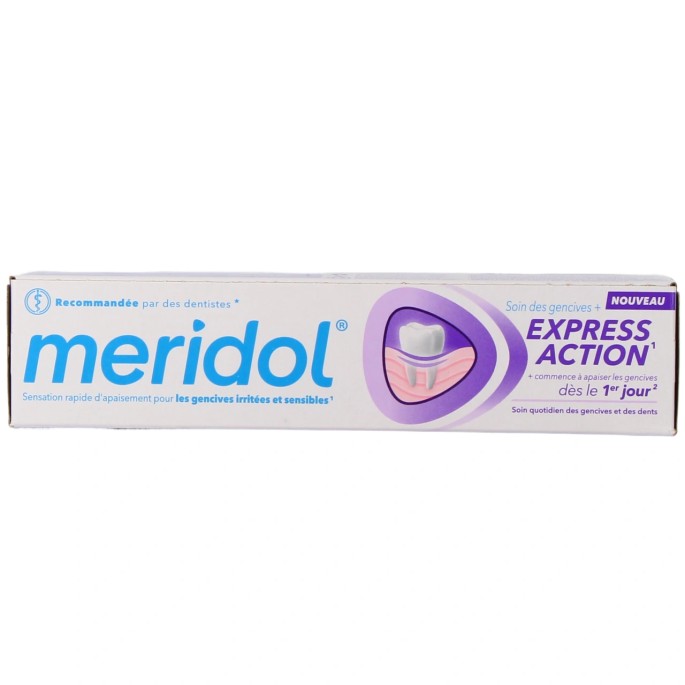 Meridol Dentifrice Gencives Express Action Tube 75 ml